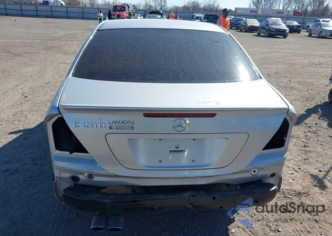 2007 Mercedes-Benz C 230 Sport из США, поврежденный, VIN WDBRF52H67F856219